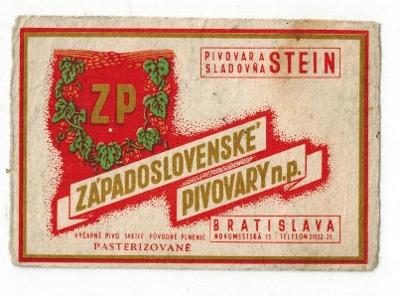 Bratislava - Stein - ZP - bílá - 11,7x7,7 cm