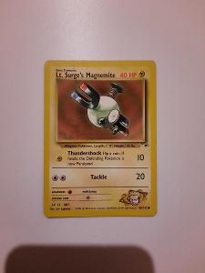Vintage Pokémon trenérská Lt. Surge's Magnemite