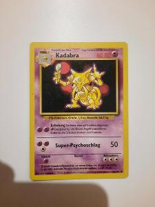 Vintage Pokémon Kadabra prvni edice 