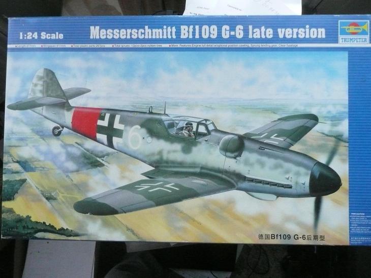 Messerschmitt Bf 109 G-6 Late Version od Trumpeter 1/24 - Plastikové modely