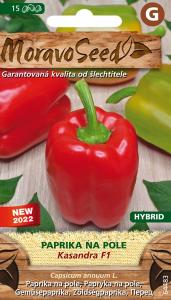 Paprika zeleninová poloskorá Kasandra F1 (semená)