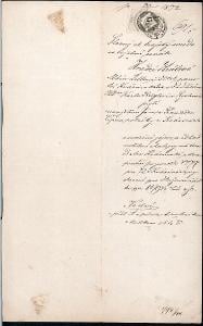 2A2038 Dopis na soud Hradec Králové - Jan a Fr. Čipera, Kvasiny, 1872