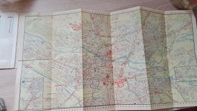 stará mapa Německo 1940