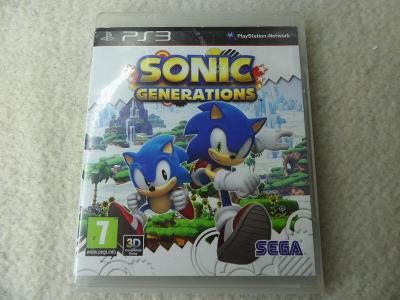SONIC GENERATIONS PS3 PLAYSTATION 3 HRA