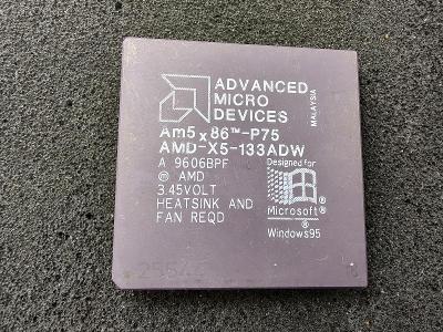 Procesor AMD-DX5-133ADW funkční