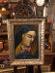St. obraz - svatá, olej na kartonu č. 8457 - Umenie