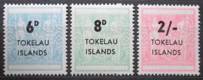 Tokelau 1966 Kolkové Mi# 1-3 Kat 7.50€ 0408