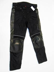 Textilní kalhoty s kůží HEIN GERICKE - vel. M/50, pas: 86 cm