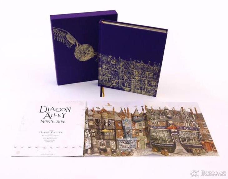1-4 Harry Potter - Deluxe Illustrated Slipcase Edition - NOVÉ - Cizojazyčné knihy