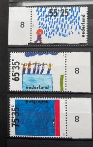 Nizozemí 1988 Mi.1353-1355 série**