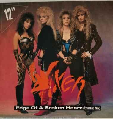 Vixen - Edge Of A Broken Heart (Extended Mix) 1988 EX
