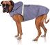 Voděodolný psí obleček Bella & Balu s kapucí, barva šedá, velikost M - Psi a potřeby pro chov