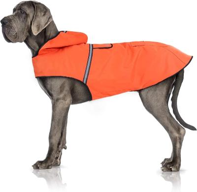Voděodolný psí obleček Bella & Balu, barva oranžová, velikost L