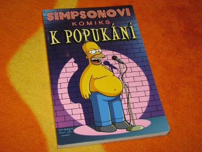 SIMPSONOVI - KOMIKS K POPUKÁNÍ - MAT GROENNING !!