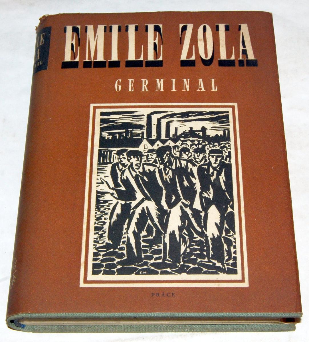 GERMINAL RAŠENIE Émile Zola 1950 PRÁCA Franc Masereel ŽIVÉ DEDIČSTVO - Knihy