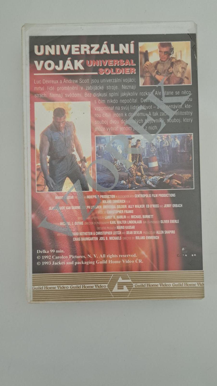 VHS Univerzalni Vojak  - Film