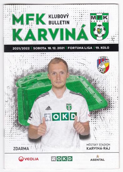 Bulletin MFK Karviná - FC Viktoria Plzeň - Sběratelství