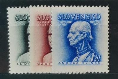 [6200] Série Slovenský štát 1941 – Slovenské hrady a zámky, 1.20 Ks-1.