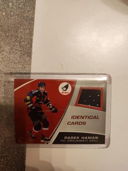 Radek Haman HC Znojemští orli Jersey  - Hokejové karty