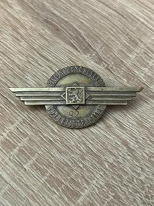 Letecký odznak - civilní zaměstnanec číslovaný