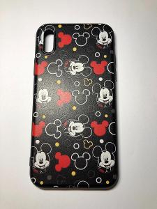 Obal na iPhone X - Mickey Mouse, černý