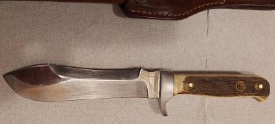 TOP špičkový lovecký nůž PUMA White Hunter + pouzdro PUMA