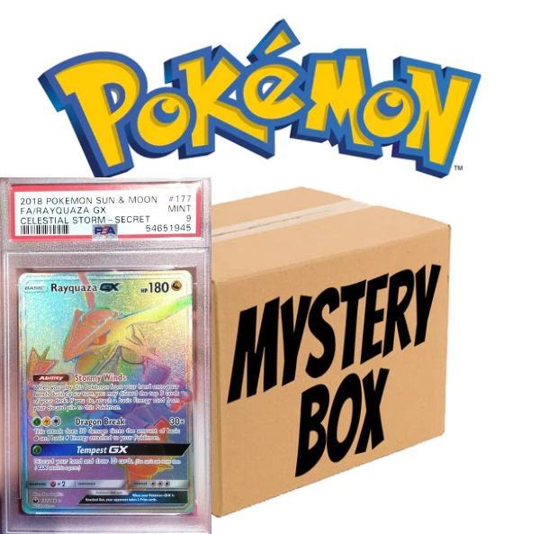 Pokémon Mystery BOX Rayquaza PSA 9 - Zábava