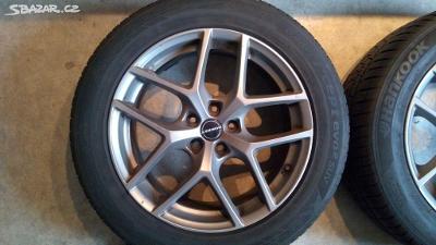 alukola Borbet 18"+zimní  pneuHankook Icept evo 2 SUV