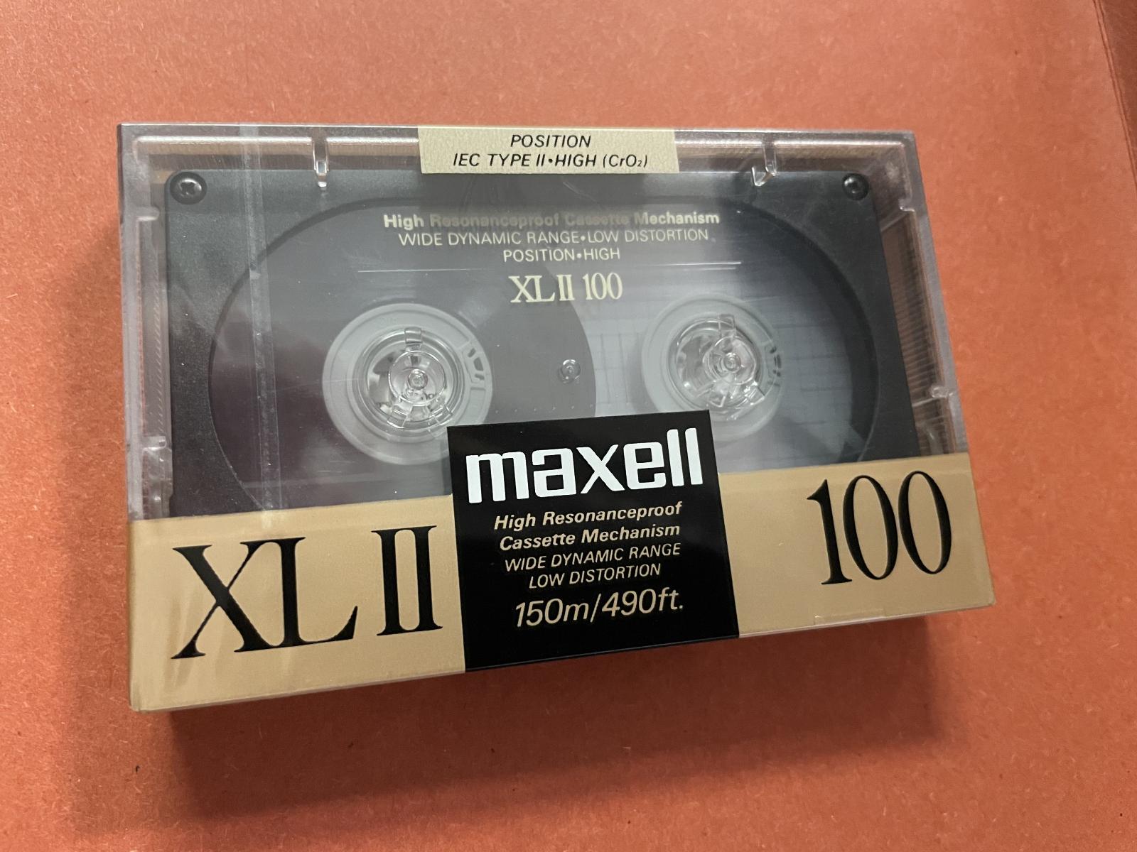 MC kazety MAXELL XLII 100 (CHROME) - Elektro