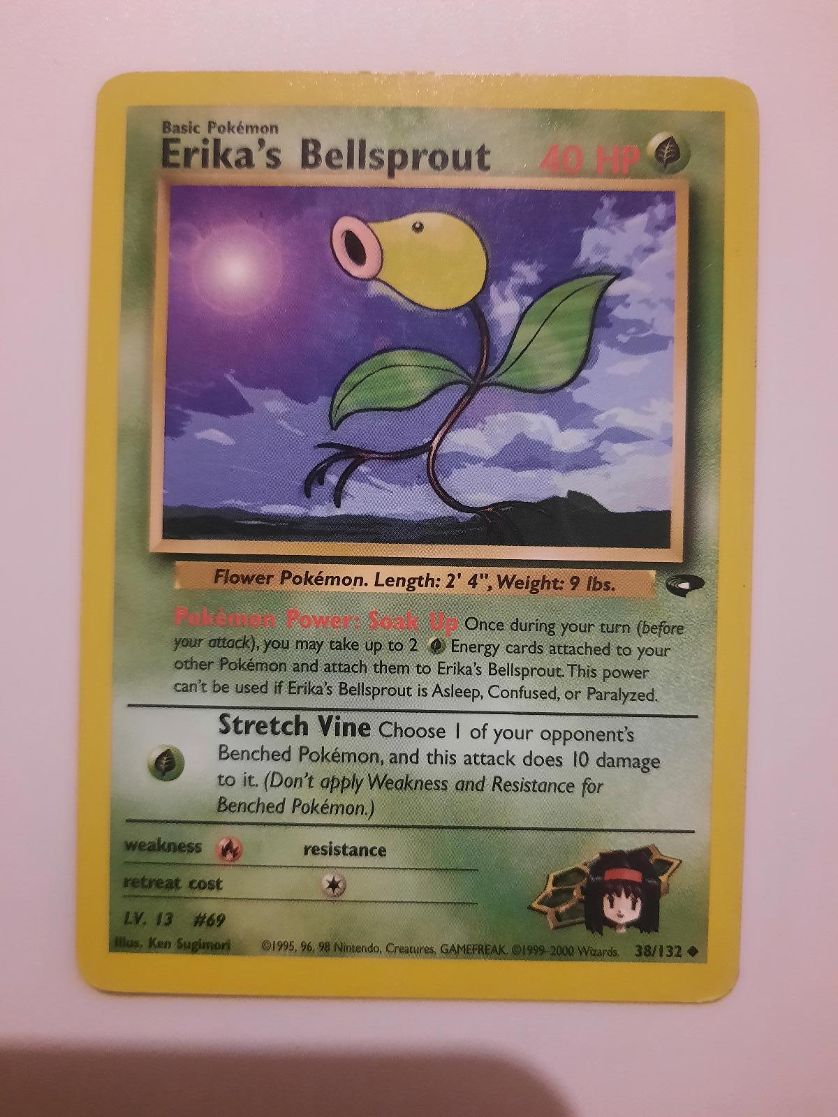 Vintage Pokémon trenérská Erika's Bellsprout - Zábava