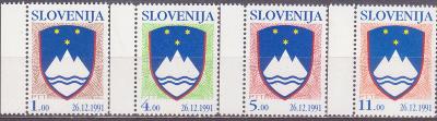 SLOVINSKO, SLOVENIJA **, 1991 rok, VYPRODEJ od 1 Kč