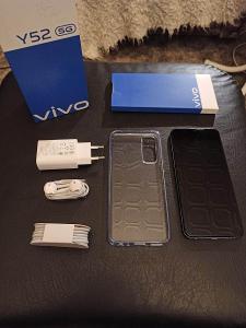Mobil Vivo Y52 5G 4+1 GB/128GB - Polar Blue + sklo