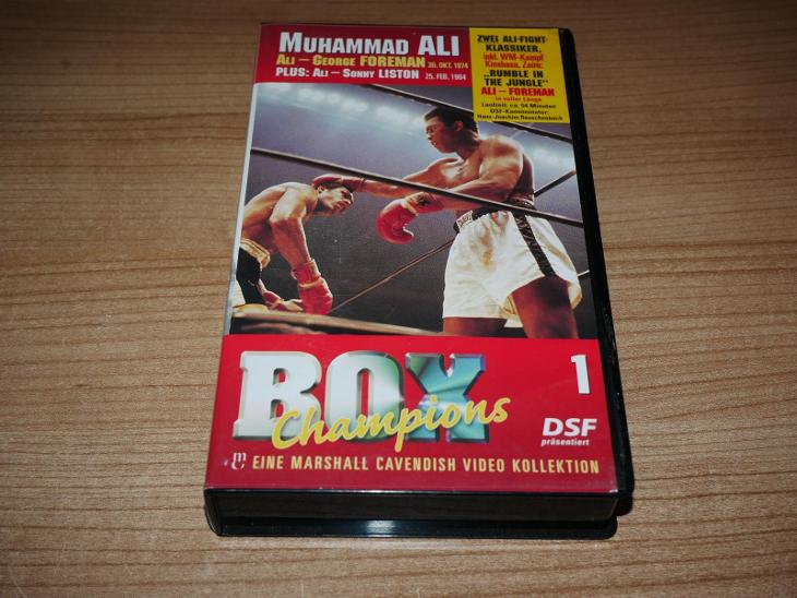 Box Muhammad Ali, VHS - Sběratelství