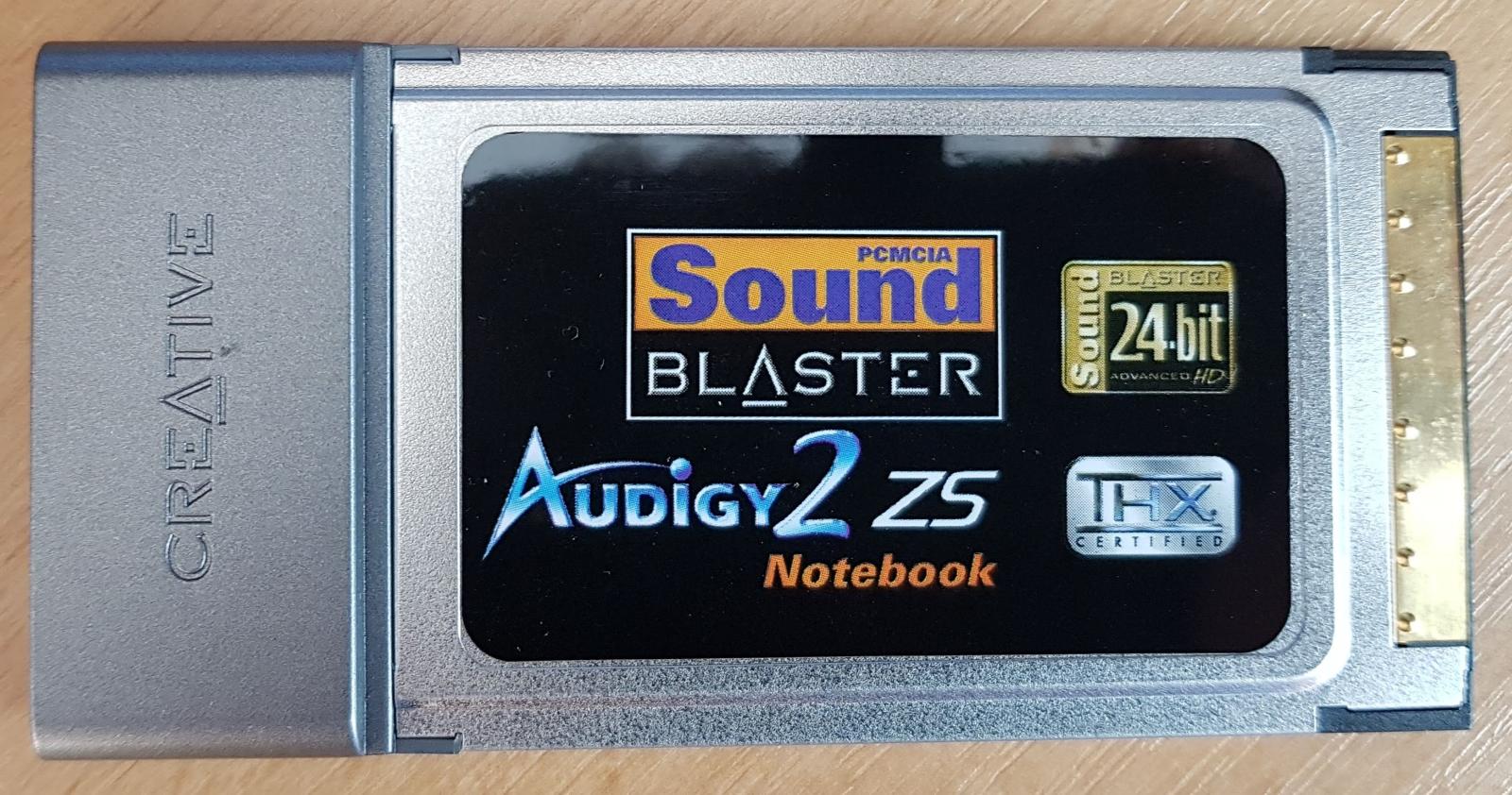 Sound Blaster Audigy 2 ZS Notebook - Počítače a hry