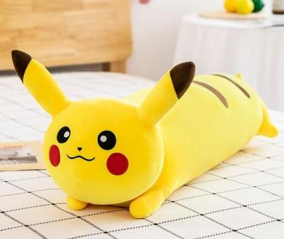 Plyšový dlouhý Polštář Pikachu Pokémon Plyšák 50 cm