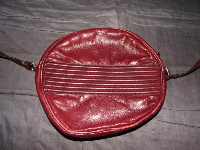 Kožená vintage kabelka od koruny