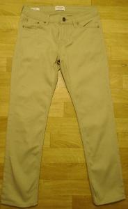 05-Pánské slim béžové kalhoty Jack&Jones-Glenn/W29/L30/S/38cm/96cm