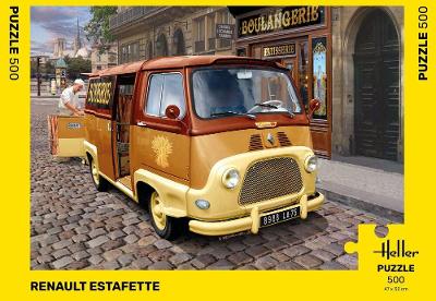 Renault Estafette - puzzle 500 dielikov - Heller