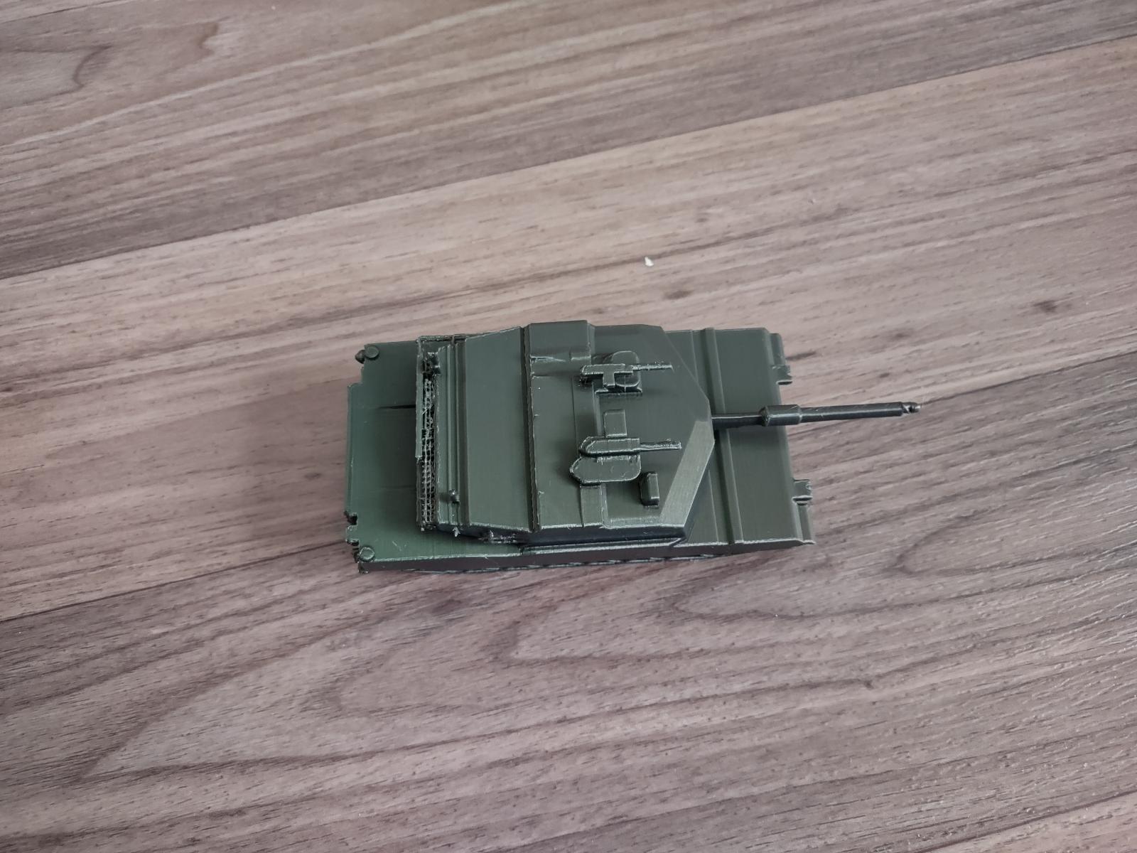 Model amerického tanku M1 Abrams - Modelářství