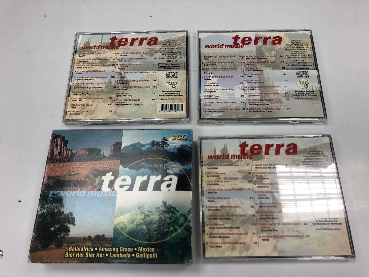 3 CD box TERRA world music (1999) - Hudba