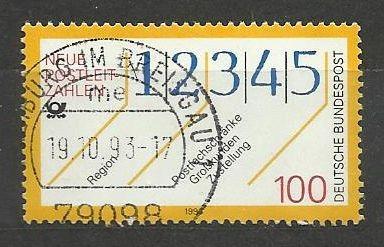 Německo razítkované, rok 1993, Mi.1659