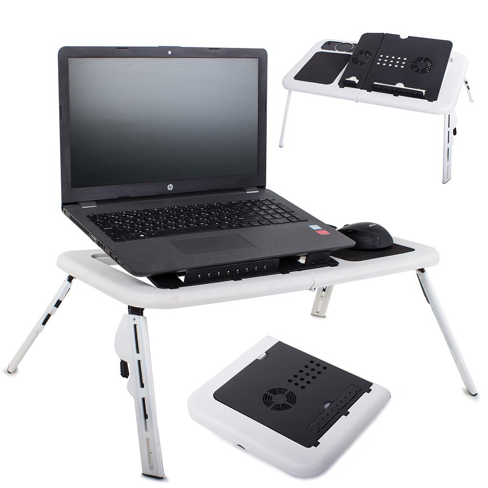 Skladací, prenosný stolík pod notebook / laptop, s ventilátormi 06121 - Príslušenstvo k notebookom