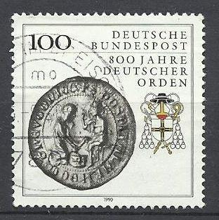 Německo razítkované, rok 1990, Mi.1451
