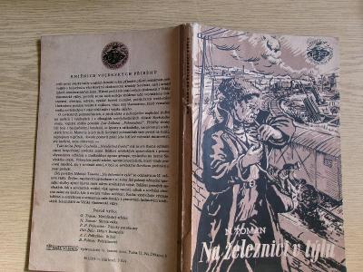 Kniha do kapsy II. světová válka román  Toman Na železnici v týlu 