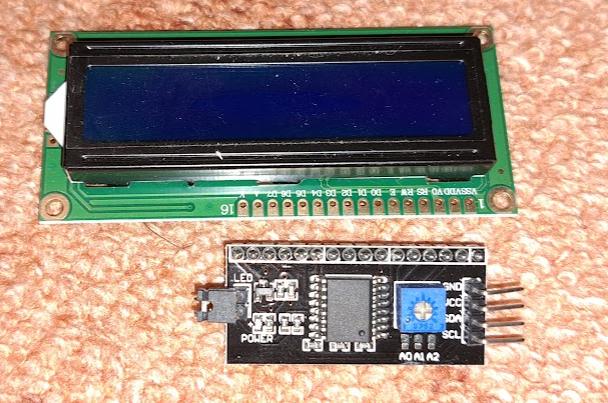 LCD display 16x2 pre Arduino + prevodník I2C/IIC - Elektro