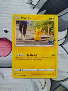 Pokémon karta Pikachu (PGO 027) - Pokémon GO