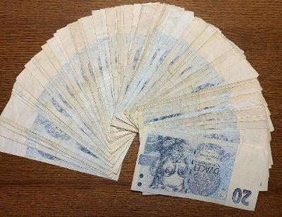 Staré bankovky 20 kč 1994