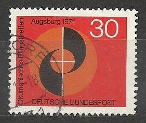 Německo razítkované, rok 1971, Mi. 679