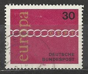 Německo razítkované, rok 1971, Mi. 676