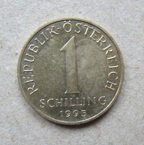 Rakousko, 1 Schilling 1995